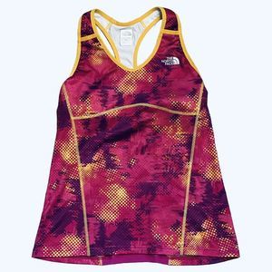 The North Face Vapor Wick Yoga Tank Top Built-in Bra Racerback Women’s Size M